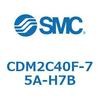 CDM2C40F-75A-H7B エアシリンダ(オートスイッチ付) (CDM2C40F-7~) SMC 15078971