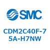 CDM2C40F-75A-H7NW エアシリンダ(オートスイッチ付) (CDM2C40F-7~) SMC 15079014
