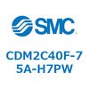 CDM2C40F-75A-H7PW エアシリンダ(オートスイッチ付) (CDM2C40F-7~) SMC 15079023