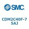 CDM2C40F-75AJ エアシリンダ(オートスイッチ付) (CDM2C40F-7~) SMC 15079041