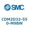 CDM2D32-550-M9BW エアシリンダ(オートスイッチ付) (CDM2D32-55~) SMC 15157651