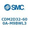 CDM2D32-600A-M9BWL3 エアシリンダ(オートスイッチ付) (CDM2D32-6~) SMC 15158227