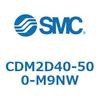CDM2D40-500-M9NW エアシリンダ(オートスイッチ付) (CDM2D40-5~) SMC 15191775