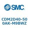 CDM2D40-500AK-M9BWZ エアシリンダ(オートスイッチ付) (CDM2D40-5~) SMC 15191872