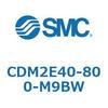 CDM2E40-800-M9BW エアシリンダ(オートスイッチ付) (CDM2E40-8~) SMC 15327532