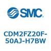 CDM2FZ20F-50AJ-H7BW エアシリンダ(オートスイッチ付) (CDM2FZ20F-50~) SMC 15360545
