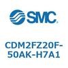 CDM2FZ20F-50AK-H7A1 エアシリンダ(オートスイッチ付) (CDM2FZ20F-50~) SMC 15360642