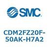 CDM2FZ20F-50AK-H7A2 エアシリンダ(オートスイッチ付) (CDM2FZ20F-50~) SMC 15360651