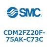 CDM2FZ20F-75AK-C73C エアシリンダ(オートスイッチ付) (CDM2FZ20F-75~) SMC 15361604