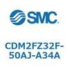 CDM2FZ32F-50AJ-A34A エアシリンダ(オートスイッチ付) (CDM2FZ32F-50~) SMC 15413027