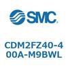 CDM2FZ40-400A-M9BWL エアシリンダ(オートスイッチ付) (CDM2FZ40-4~) SMC 15427395