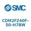 CDM2FZ40F-50-H7BW エアシリンダ(オートスイッチ付) (CDM2FZ40F-50~) SMC 15439593