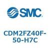 CDM2FZ40F-50-H7C エアシリンダ(オートスイッチ付) (CDM2FZ40F-50~) SMC 15439602