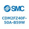 CDM2FZ40F-50A-B59W エアシリンダ(オートスイッチ付) (CDM2FZ40F-50~) SMC 15439706