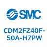 CDM2FZ40F-50A-H7PW エアシリンダ(オートスイッチ付) (CDM2FZ40F-50~) SMC 15439821