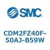 CDM2FZ40F-50AJ-B59W エアシリンダ(オートスイッチ付) (CDM2FZ40F-50~) SMC 15439891