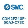 CDM2FZ40F-50AJ-C73C エアシリンダ(オートスイッチ付) (CDM2FZ40F-50~) SMC 15439916