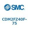 CDM2FZ40F-75 エアシリンダ(オートスイッチ付) (CDM2FZ40F-75~) SMC 15440607