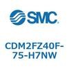 CDM2FZ40F-75-H7NW エアシリンダ(オートスイッチ付) (CDM2FZ40F-75~) SMC 15440765