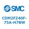 CDM2FZ40F-75A-H7BW エアシリンダ(オートスイッチ付) (CDM2FZ40F-75~) SMC 15440923