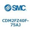 CDM2FZ40F-75AJ エアシリンダ(オートスイッチ付) (CDM2FZ40F-75~) SMC 15440984
