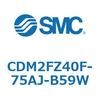 CDM2FZ40F-75AJ-B59W エアシリンダ(オートスイッチ付) (CDM2FZ40F-75~) SMC 15441036