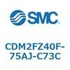 CDM2FZ40F-75AJ-C73C エアシリンダ(オートスイッチ付) (CDM2FZ40F-75~) SMC 15441054