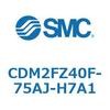 CDM2FZ40F-75AJ-H7A1 エアシリンダ(オートスイッチ付) (CDM2FZ40F-75~) SMC 15441081