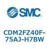 CDM2FZ40F-75AJ-H7BW エアシリンダ(オートスイッチ付) (CDM2FZ40F-75~) SMC 15441115