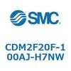 CDM2F20F-100AJ-H7NW エアシリンダ(オートスイッチ付) (CDM2F20F-100~) SMC 15474496