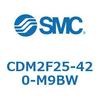 CDM2F25-420-M9BW エアシリンダ(オートスイッチ付) (CDM2F25-4~) SMC 15506644