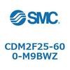 CDM2F25-600-M9BWZ エアシリンダ(オートスイッチ付) (CDM2F25-6~) SMC 15511851