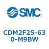 CDM2F25-630-M9BW エアシリンダ(オートスイッチ付) (CDM2F25-6~) SMC 15512043