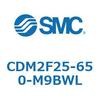 CDM2F25-650-M9BWL エアシリンダ(オートスイッチ付) (CDM2F25-6~) SMC 15512296