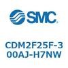 CDM2F25F-300AJ-H7NW エアシリンダ(オートスイッチ付) (CDM2F25F-30~) SMC 15522446