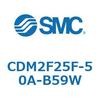 CDM2F25F-50A-B59W エアシリンダ(オートスイッチ付) (CDM2F25F-50~) SMC 15523286