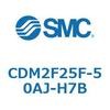 CDM2F25F-50AJ-H7B エアシリンダ(オートスイッチ付) (CDM2F25F-50~) SMC 15523496