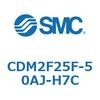 CDM2F25F-50AJ-H7C エアシリンダ(オートスイッチ付) (CDM2F25F-50~) SMC 15523514