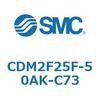 CDM2F25F-50AK-C73 エアシリンダ(オートスイッチ付) (CDM2F25F-50~) SMC 15523575