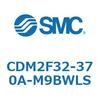 CDM2F32-370A-M9BWLS エアシリンダ(オートスイッチ付) (CDM2F32-37~) SMC 15553781