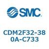 CDM2F32-380A-C733 エアシリンダ(オートスイッチ付) (CDM2F32-38~) SMC 15554183