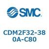 CDM2F32-380A-C80 エアシリンダ(オートスイッチ付) (CDM2F32-38~) SMC 15554192