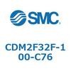 CDM2F32F-100-C76 エアシリンダ(オートスイッチ付) (CDM2F32F-100~) SMC 15570834