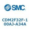 CDM2F32F-100AJ-A34A エアシリンダ(オートスイッチ付) (CDM2F32F-100~) SMC 15571202