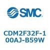 CDM2F32F-100AJ-B59W エアシリンダ(オートスイッチ付) (CDM2F32F-100~) SMC 15571236