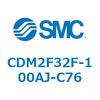 CDM2F32F-100AJ-C76 エアシリンダ(オートスイッチ付) (CDM2F32F-100~) SMC 15571263