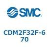 CDM2F32F-670 エアシリンダ(オートスイッチ付) (CDM2F32F-670~) SMC 15580381