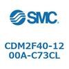 エアシリンダ(オートスイッチ付) (CDM2F40-12～) SMC