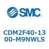 CDM2F40-1300-M9NWLS エアシリンダ(オートスイッチ付) (CDM2F40-13~) SMC 15588063