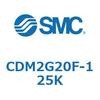 CDM2G20F-125K エアシリンダ(オートスイッチ付) (CDM2G20F-1~) SMC 15645996